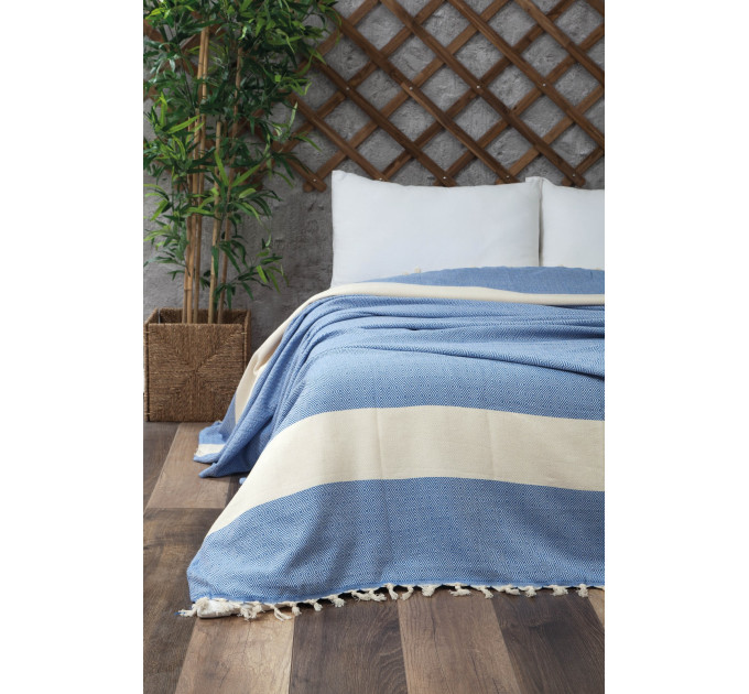 Плед Diva Lise Blue 205*200