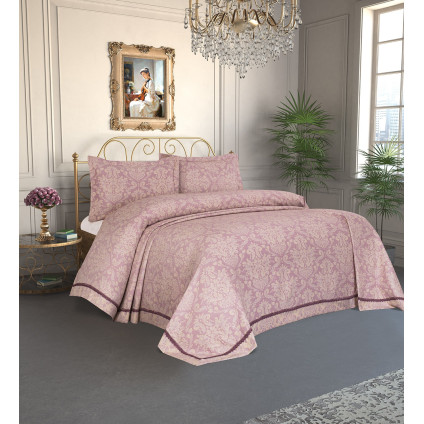 Покрывало Tropik Home Pandora Damask Lila 1229-2 240x260 Покрывало Tropik Home Pandora Damask Lila 1229-2 240x260