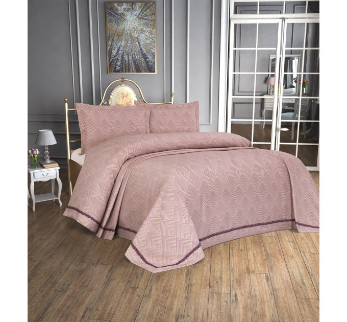 Покрывало Tropik Home Pandora Zigzag Lila 1229-4 240x260