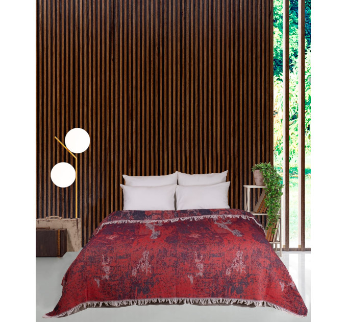 Плед Diva Kiparis Red 200*240 Плед Diva Kiparis Red 200*240