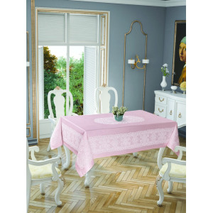 Скатерть Tropik home Priencly Pink 5698-7 Скатерть Tropik home Priencly Pink 5698-7