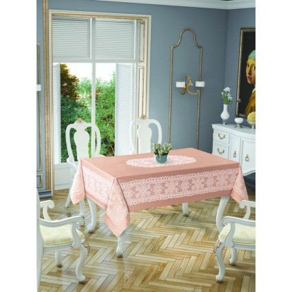 Скатерть Tropik home Priencly Cappucino 5698-3 Скатерть Tropik home Priencly Cappucino 5698-3