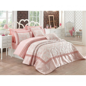 Покрывало Cotton box Delux Belleza Pudra