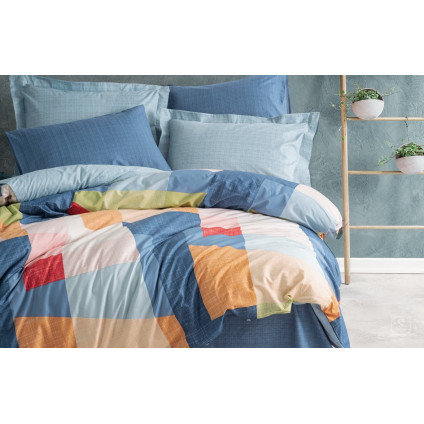 Комплект постельного белья Cotton box Modern Cosy Mavi 200x220 Комплект постельного белья Cotton box Modern Cosy Mavi 200x220