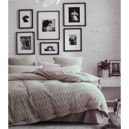 Постельное белье Лен жаккард