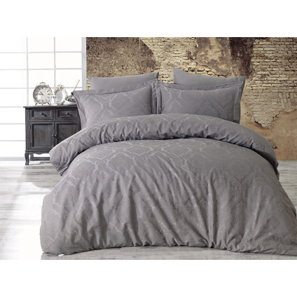 Постельное белье жаккард Dantela vita PARASHIE ANTRASIT (200x220) Постельное белье жаккард Dantela vita PARASHIE ANTRASIT (200x220)