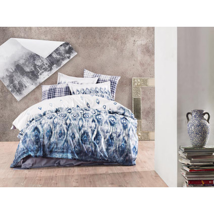 Постельное белье сатин принт премиум - Dantela vita Octivia (200x220) Постельное белье сатин принт премиум - Dantela vita Octivia (200x220)