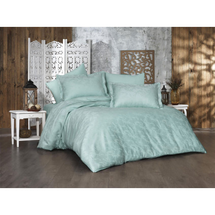 Постельное белье жаккард Diamond LISA MINT (200x220) Постельное белье жаккард Diamond LISA MINT (200x220)