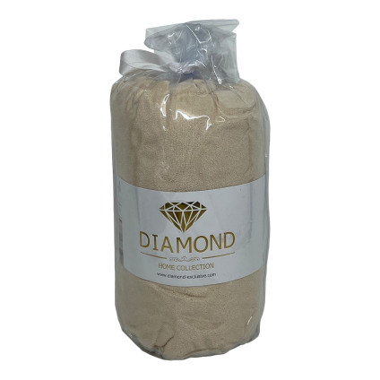 Простыня махровая на резинке DIAMOND HAVLU CARSAF BEIGE Простыня махровая на резинке DIAMOND HAVLU CARSAF BEIGE