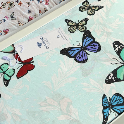 Постельное белье DIAMOND KENZO MINT (160x220) Постельное белье DIAMOND KENZO MINT (160x220)