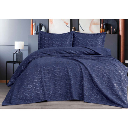 Покрывало EDANTE ALEXA  INDIGO (250x260) Покрывало EDANTE ALEXA  INDIGO (250x260)