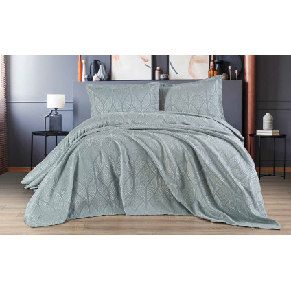 Покрывало жаккард EDANTE CARLOTTA MALDIV (250x260) Покрывало жаккард EDANTE CARLOTTA MALDIV (250x260)