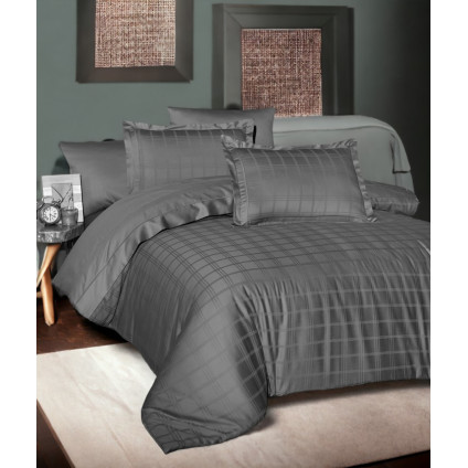 Постельное белье FIRST CHOICE ROYCE GREY (семейный)