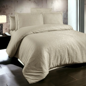 Постільна білизна жакард FIRST CHOICE TECNA CHAMPAGNE (200x220) Постільна білизна жакард FIRST CHOICE TECNA CHAMPAGNE (200x220)