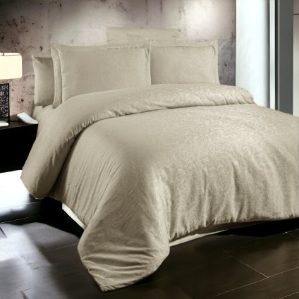 Постельное белье жаккард FIRST CHOICE TECNA CHAMPAGNE (200x220) Постельное белье жаккард FIRST CHOICE TECNA CHAMPAGNE (200x220)