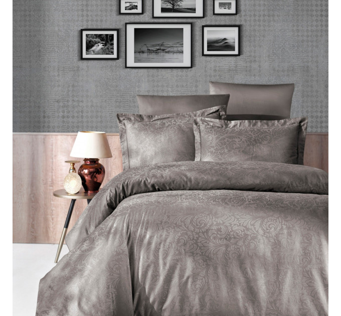 Постільна білизна жакард FIRST CHOICE TECNA MINK (200x220) Постільна білизна жакард FIRST CHOICE TECNA MINK (200x220)