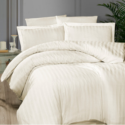 Постельное белье сатин делюкс FIRST CHOICE BROAD LINE CREAM (200x220) Постельное белье сатин делюкс FIRST CHOICE BROAD LINE CREAM (200x220)