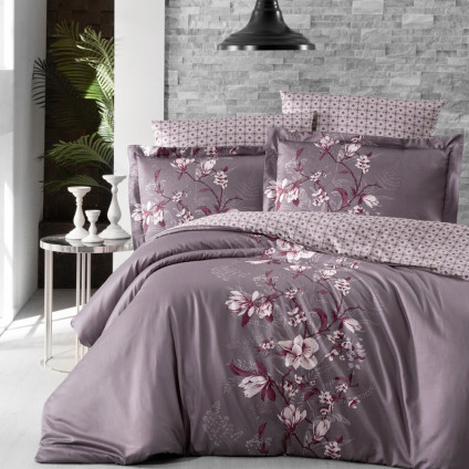 Постельное белье сатин FIRST CHOICE EVAN LILAC (200x220) Постельное белье сатин FIRST CHOICE EVAN LILAC (200x220)