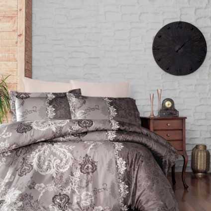 Постельное белье сатин FIRST CHOICE LONA BROWN (200x220) Постельное белье сатин FIRST CHOICE LONA BROWN (200x220)