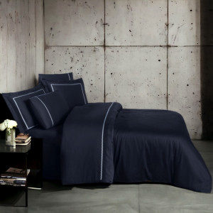 Постільна білизна жакард FIRST CHOICE PIERRE NAVY BLUE (200x220) Постільна білизна жакард FIRST CHOICE PIERRE NAVY BLUE (200x220)