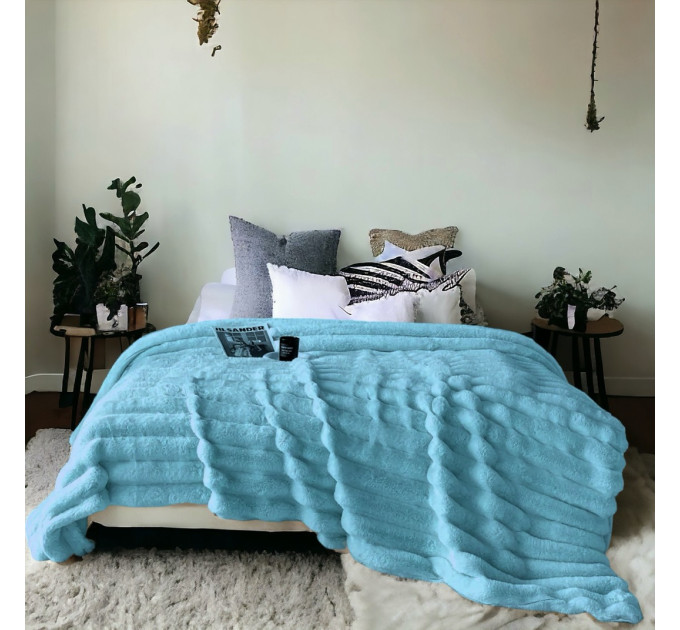 Плед шиншилла (200x230)