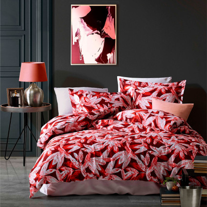 Постельное белье сатин ISTANBUL VOSSE RED (200x220) Постельное белье сатин ISTANBUL VOSSE RED (200x220)