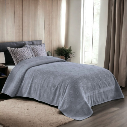 Махровая простыня LUISA NEW GREY (200x220) Махровая простыня LUISA NEW GREY (200x220)