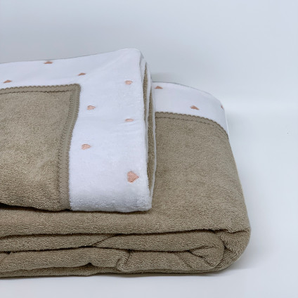 Махровое одеяло Maison Dor LAVOINE BEIGE (220X240)