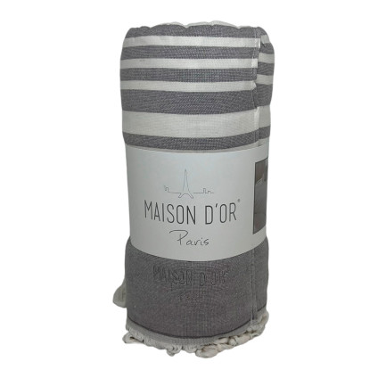 Плед MAISON DOR BABETTE GREY (155X220)