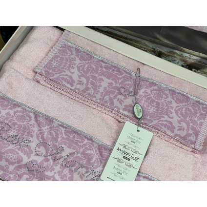 Набір бамбукових рушників Maison Dor ROSE MARINE ROSE (3) Набір бамбукових рушників Maison Dor ROSE MARINE ROSE (3)