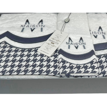 Набор полотенец Maison Dor LOWES WHITE GREY (3)