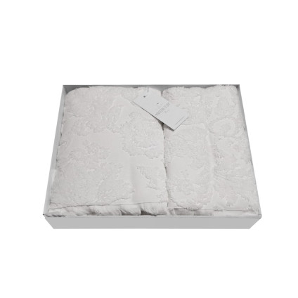 Набор полотенец жаккард MAISON DOR SANDA ECRU