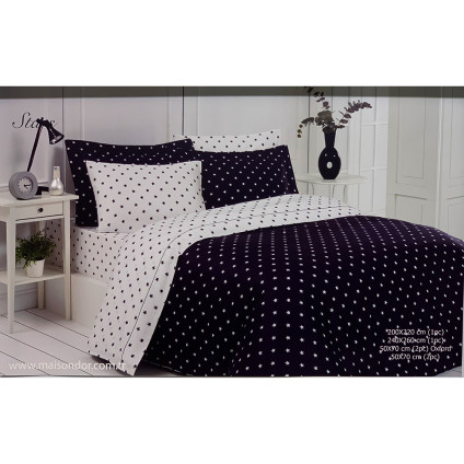 Постельное белье Maison Dor  STARS ANTRASIT (200x220) Постельное белье Maison Dor  STARS ANTRASIT (200x220)
