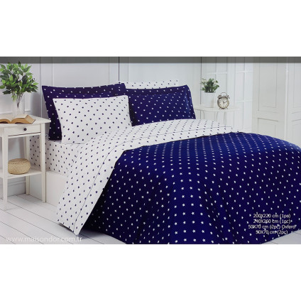 Постельное белье Maison Dor  STARS NAVY (200x220) Постельное белье Maison Dor  STARS NAVY (200x220)