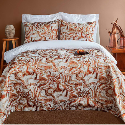 Покрывало жаккард MIE MAISON MARRAKESH BRONZE (240x260)