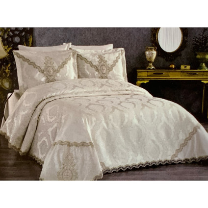 Покрывало Naturel GIZEM KREM (6 предметов) Покрывало Naturel GIZEM KREM (6 предметов)