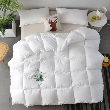Одеяло пуховое полуторное Prestij Textile (155х215) Одеяло пуховое полуторное Prestij Textile (155х215)