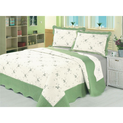 Покрывало хлопок стеганое двухстороннее Покрывало хлопок стеганое двухстороннее