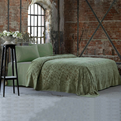 Постельное белье Tivolyo Home PIKE BAROC HAKI (220x240)