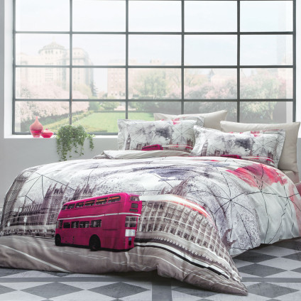 Постельное белье Tivolyo Home LONDON (200x220) Постельное белье Tivolyo Home LONDON (200x220)