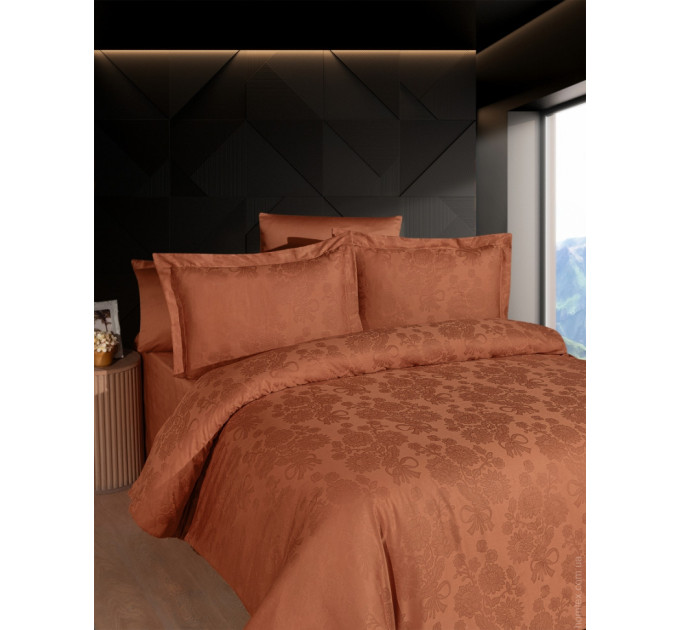 Постельное белье First Choice жаккард Herra tile евро Постельное белье First Choice жаккард Herra tile евро