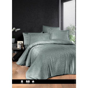 Постельное белье First Choice жаккард Misra moonmist евро