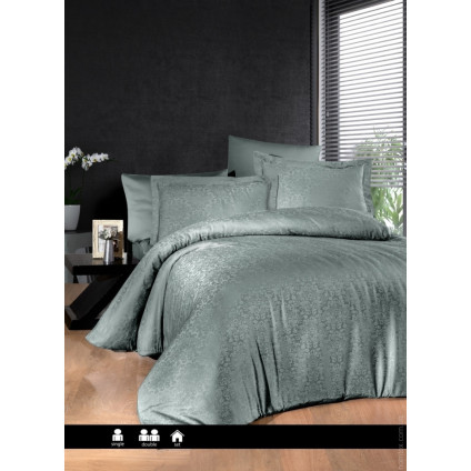 Постельное белье First Choice жаккард Misra moonmist евро