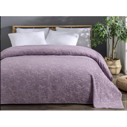 Простынь махровая Uniko crown home 220x240 см лиловая Простынь махровая Uniko crown home 220x240 см лиловая