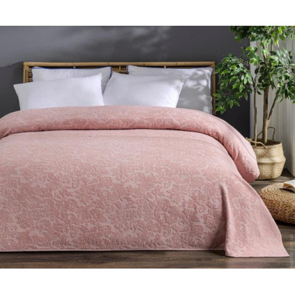 Простынь махровая Uniko crown home 220x240 см розовая Простынь махровая Uniko crown home 220x240 см розовая