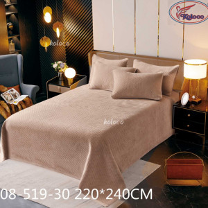 Покрывало велюр COLORFUL VELURE COVER QUILTED Беж Покрывало велюр COLORFUL VELURE COVER QUILTED Беж