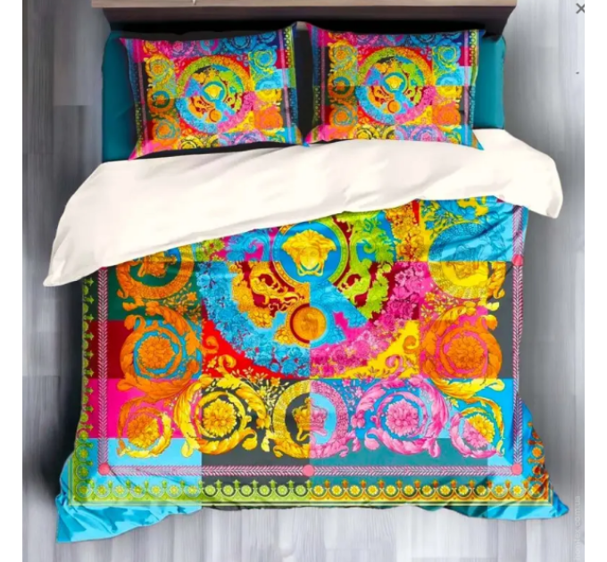 Постельное белье Versace сатин делюкс 1