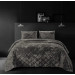 Покрывало Home Textile VELOUR MARBLE серый