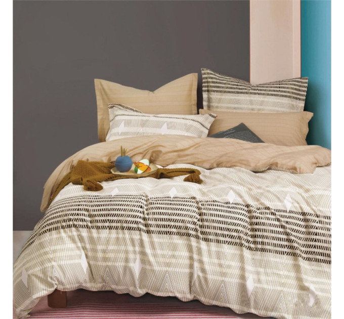 Комплект постельного белья ранфорс 21147