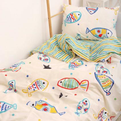 Комплект постельного белья Вилюта подростковый Вилюта Сатин Twill 595